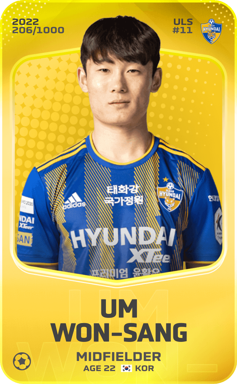 Um Won-Sang  2022-23 • Limited 206/1000