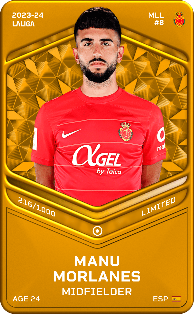 Manu Morlanes 2023-24 • Limited 216/1000