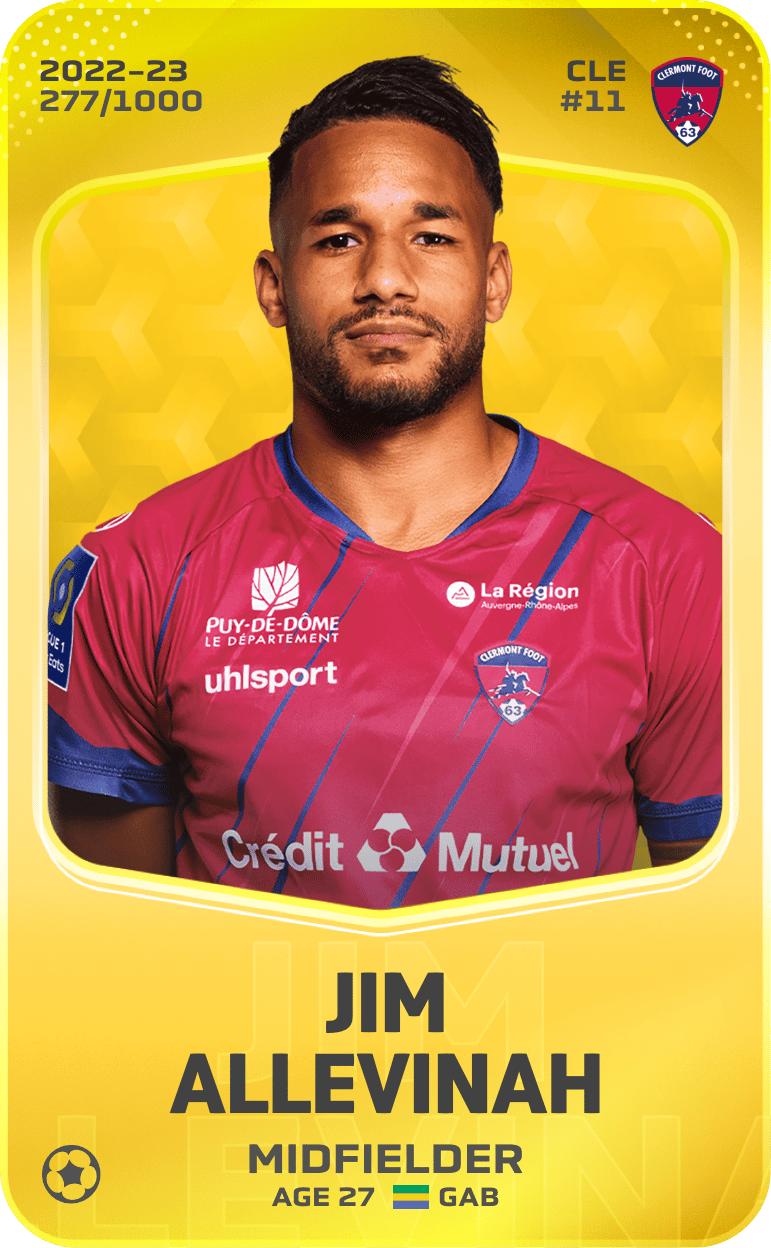 Jim Allevinah 2022-23 • Limited 277/1000