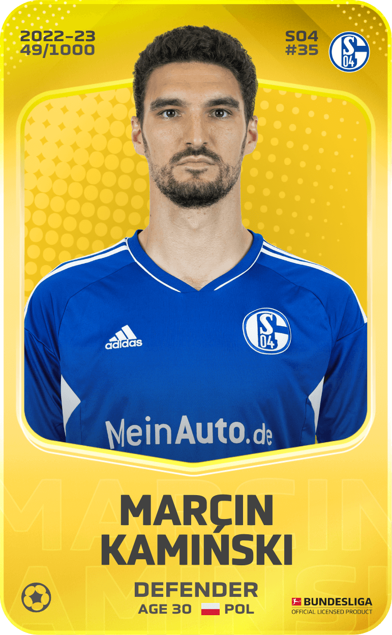 Marcin Kamiński 2022-23 • Limited 49/1000