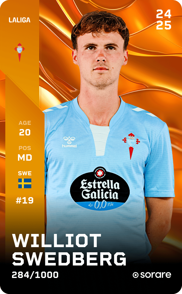 Williot Swedberg 2024-25 • Limited 284/1000