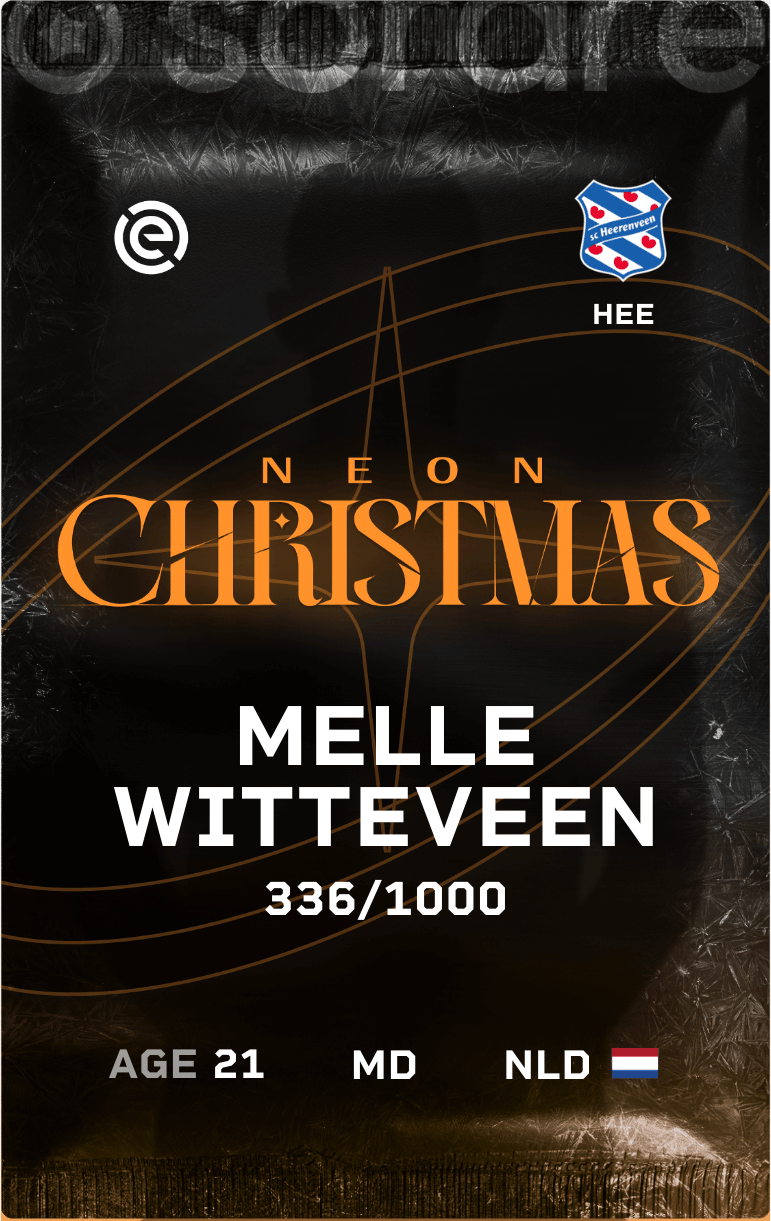 Melle Witteveen 2024-25 • Limited 336/1000
