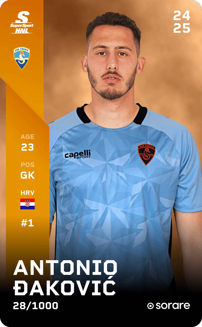 Antonio Đaković 2024-25 • Limited 28/1000