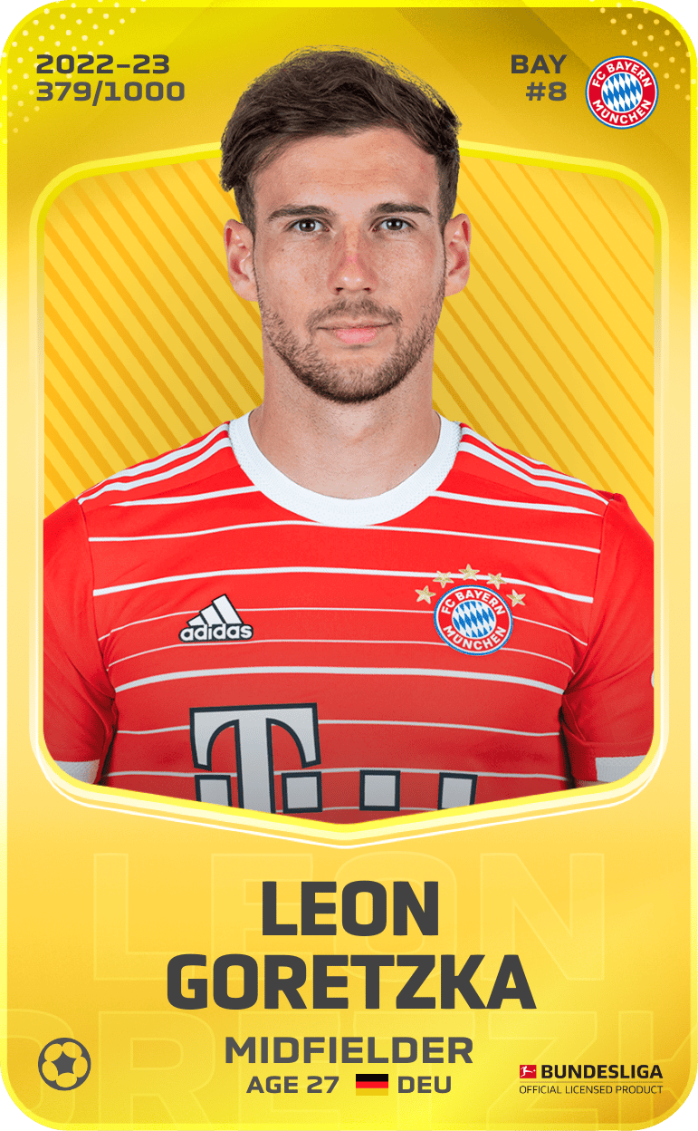 Leon Goretzka 2022-23 • Limited 379/1000