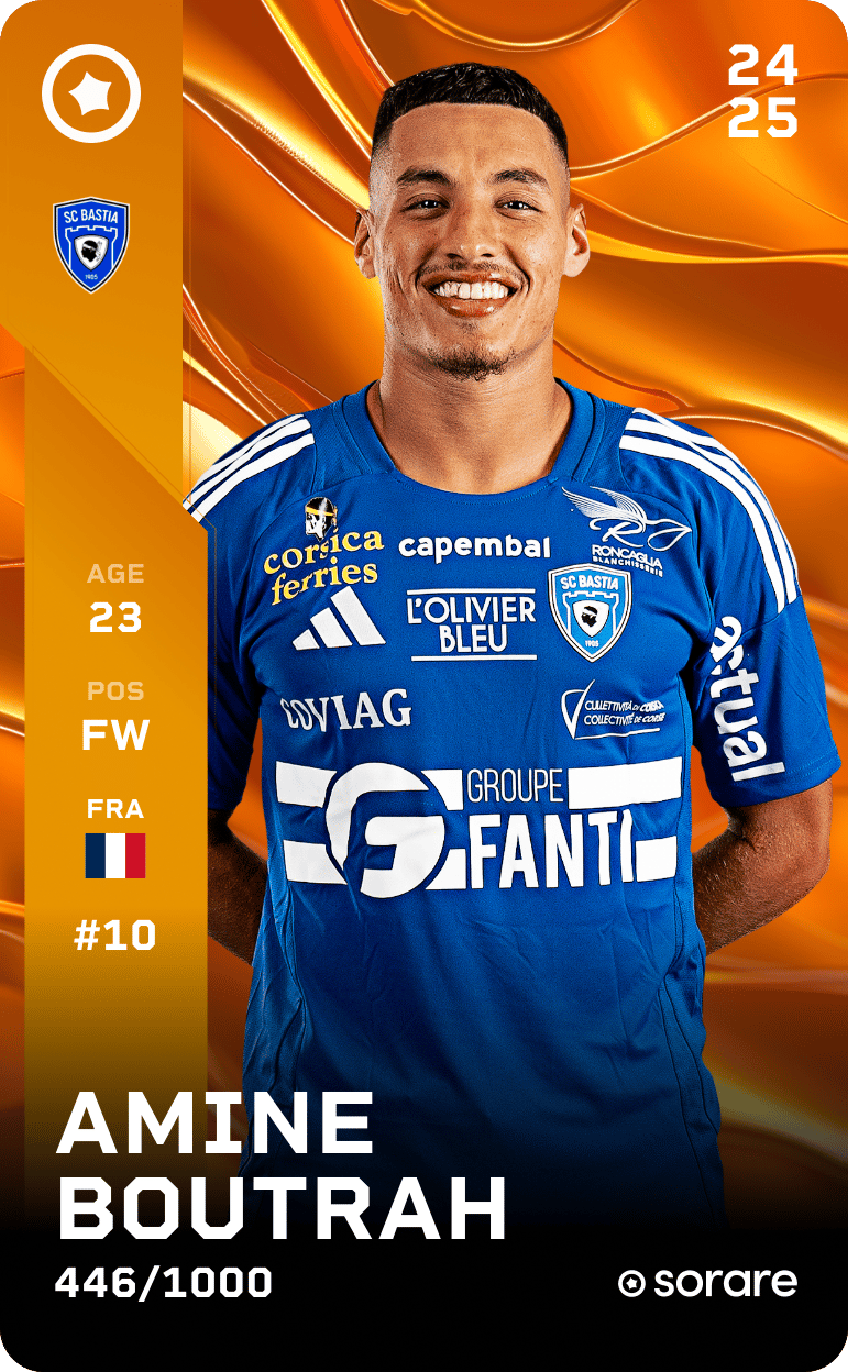 Amine Boutrah 2024-25 • Limited 446/1000