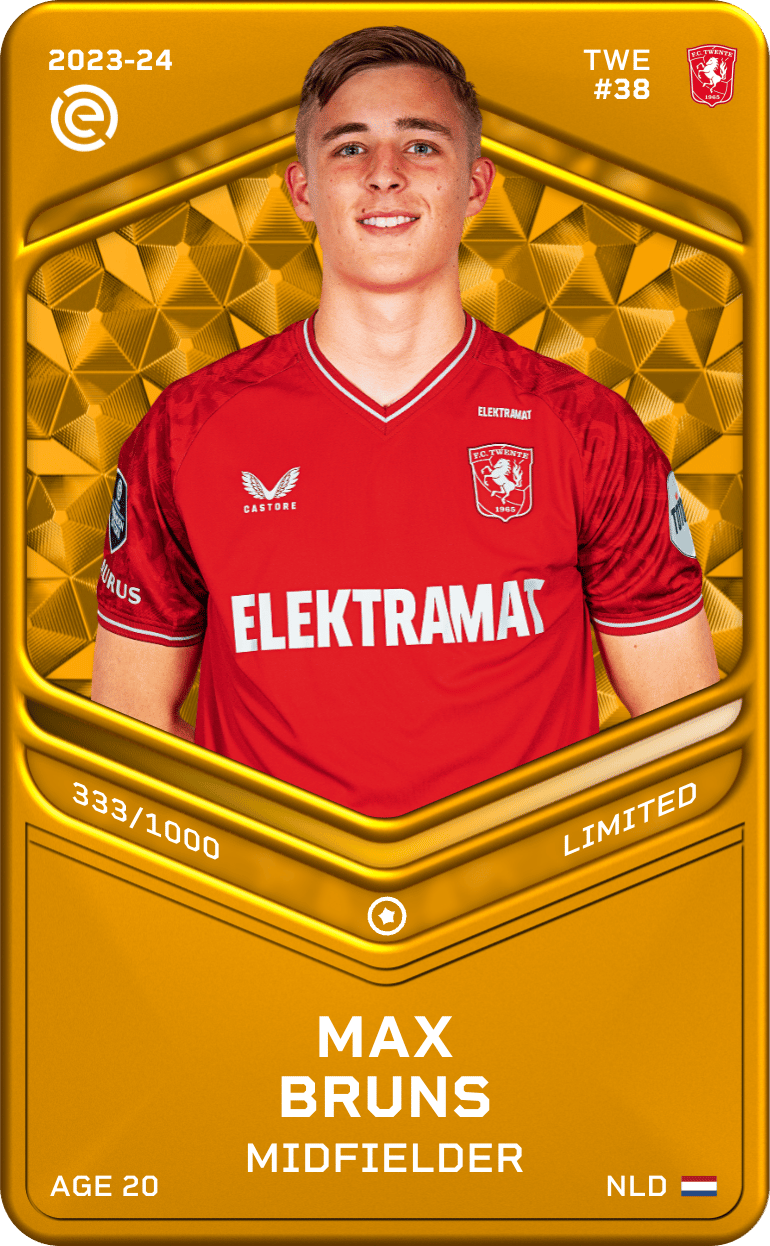 Max Bruns 2023-24 • Limited 333/1000