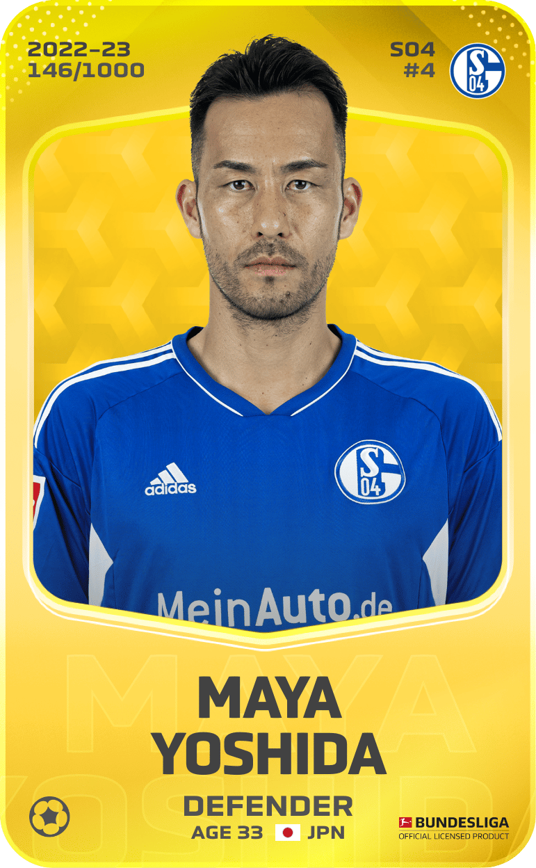 Maya Yoshida 2022-23 • Limited 146/1000
