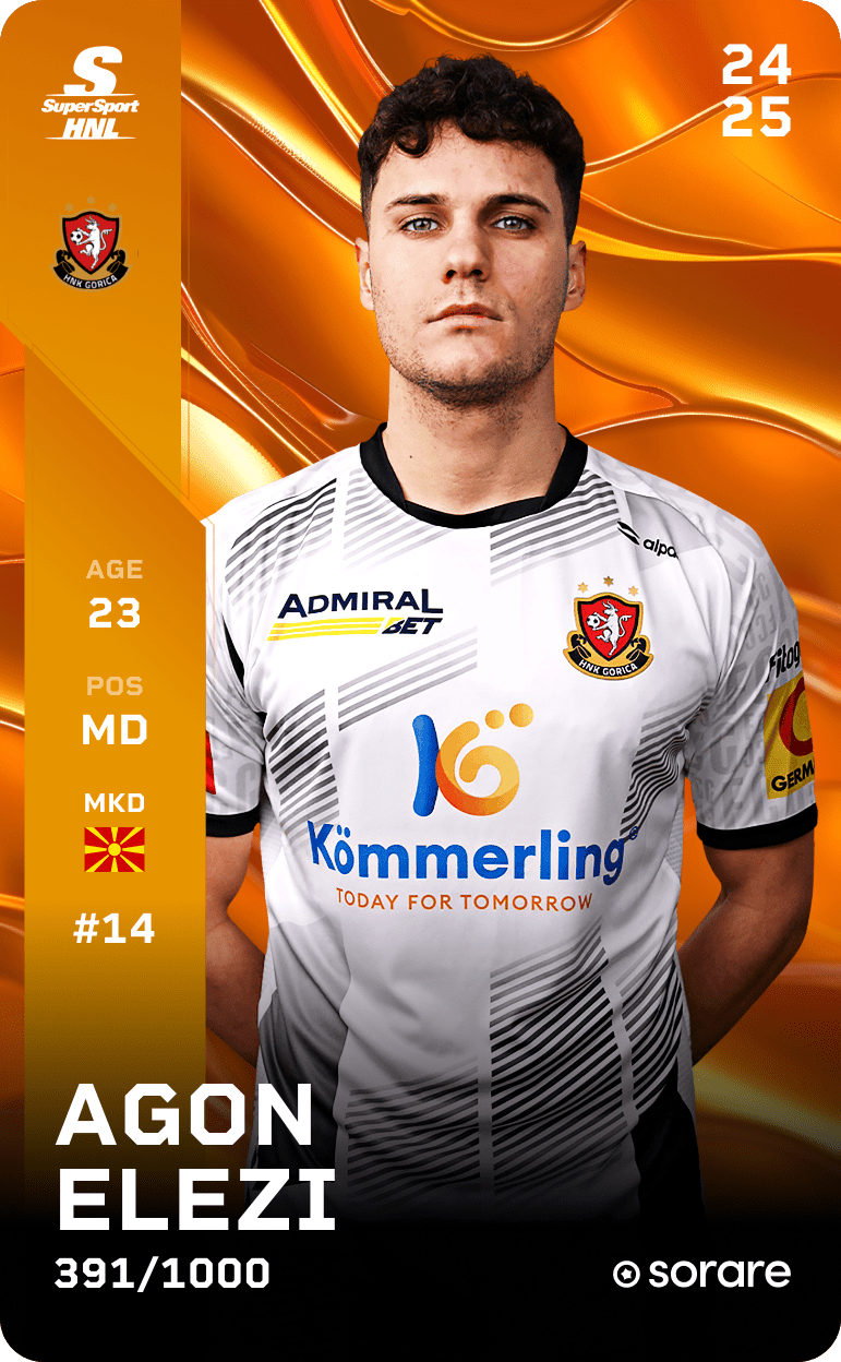 Agon Elezi 2024-25 • Limited 391/1000