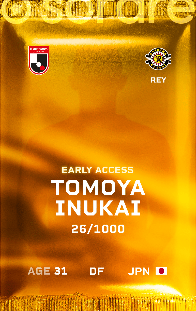 Tomoya Inukai 2025-26 • Limited 26/1000