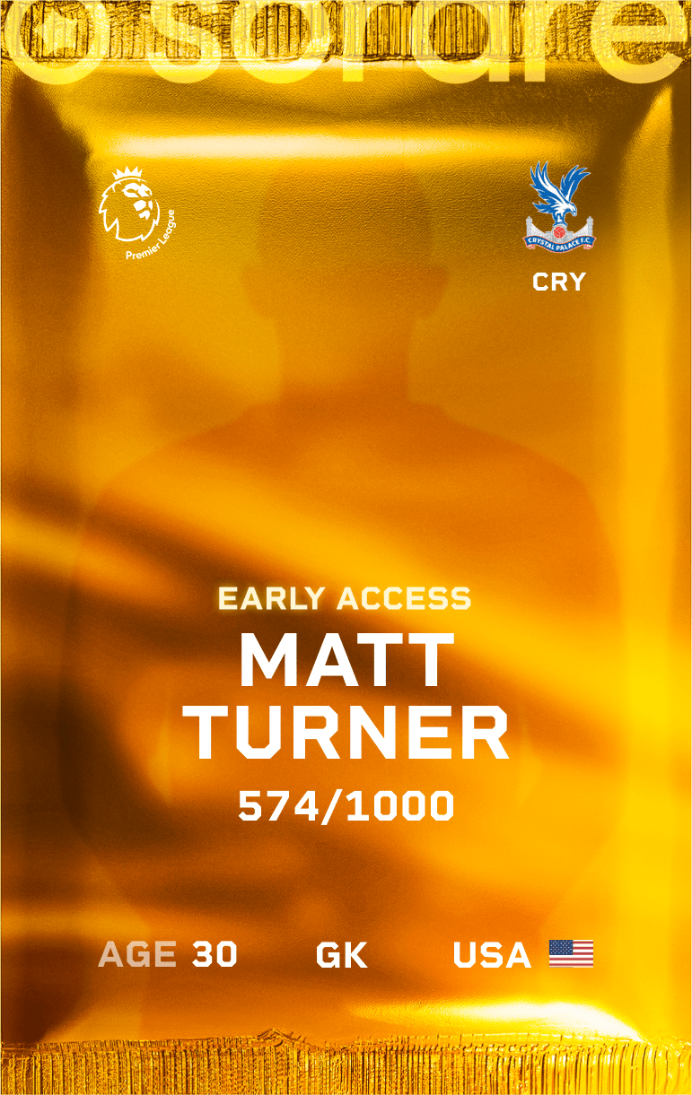 Matt Turner 2024-25 • Limited 574/1000