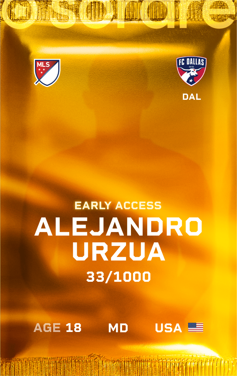 Alejandro Urzua 2025-26 • Limited 33/1000