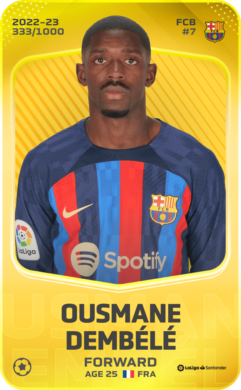 Ousmane Dembélé 2022-23 • Limited 333/1000