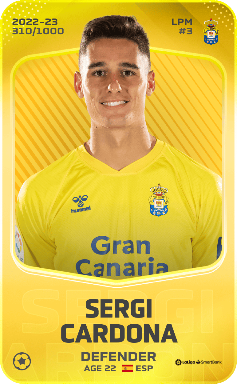 Sergi Cardona 2022-23 • Limited 310/1000