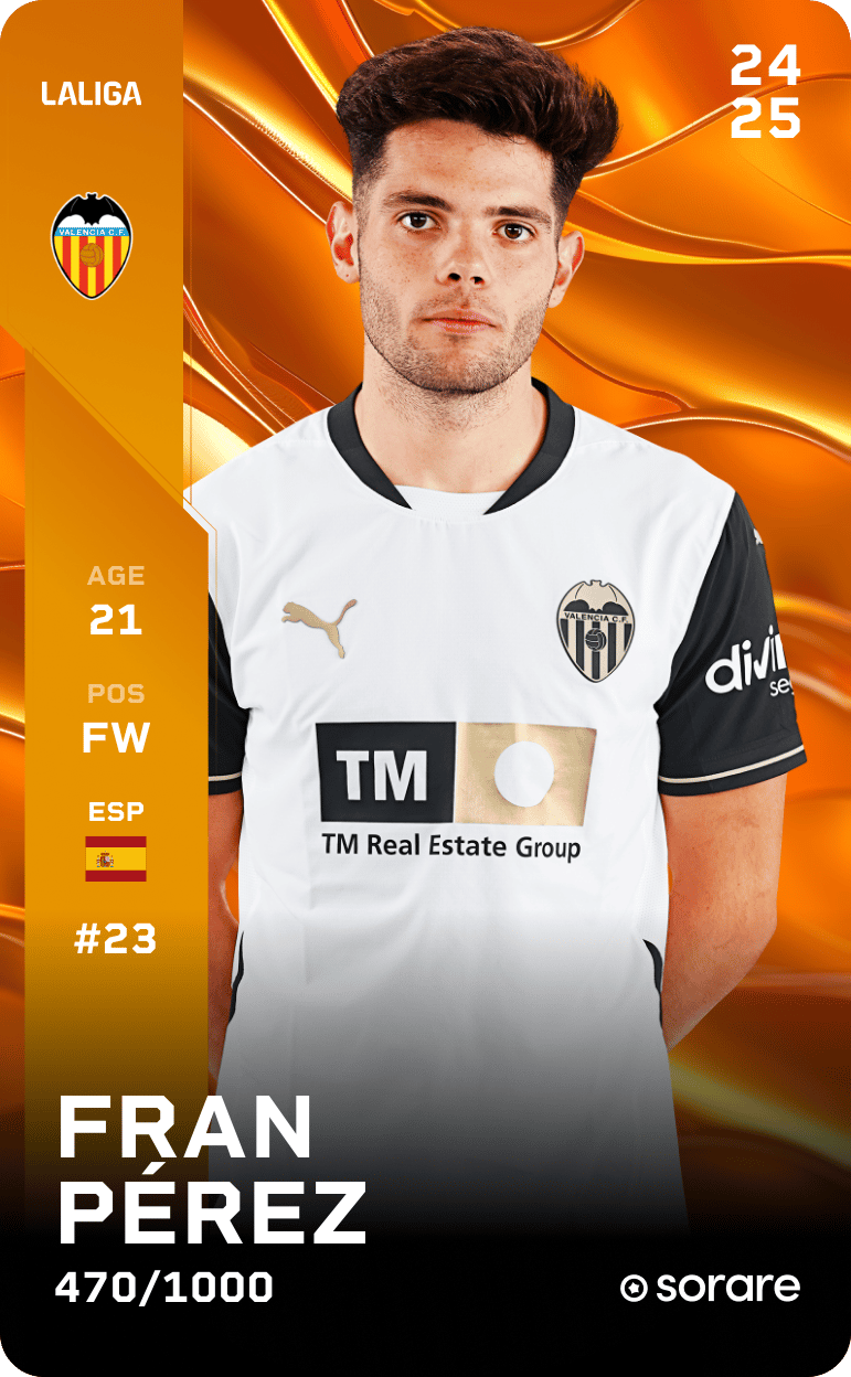 Fran Pérez 2024-25 • Limited 470/1000