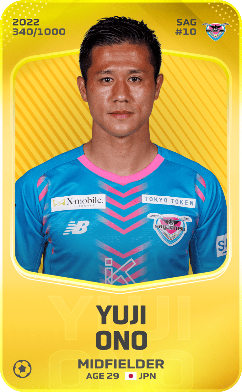 Yuji Ono 2022-23 • Limited 340/1000