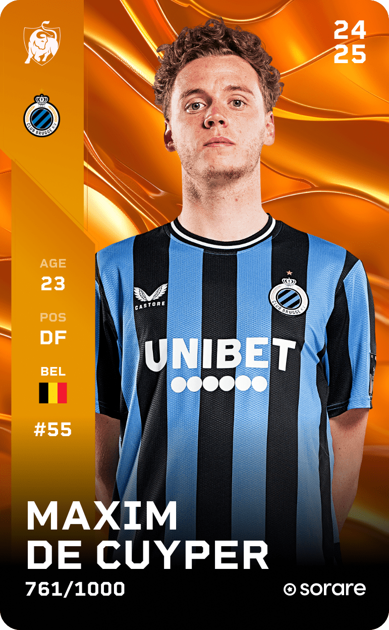 Maxim De Cuyper 2024-25 • Limited 761/1000