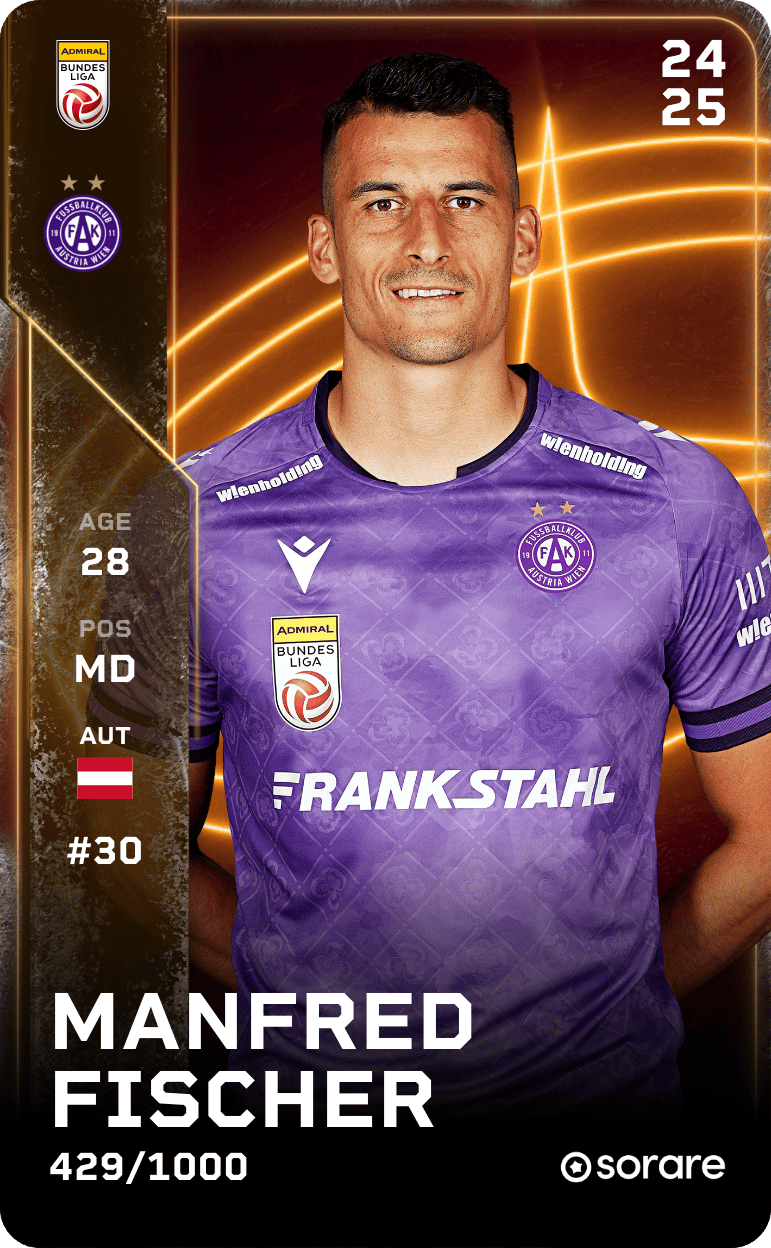 Manfred Fischer 2024-25 • Limited 429/1000