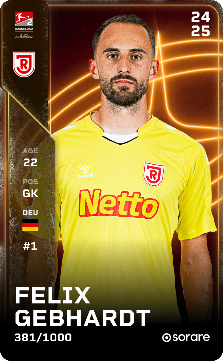 Felix Gebhardt 2024-25 • Limited 381/1000