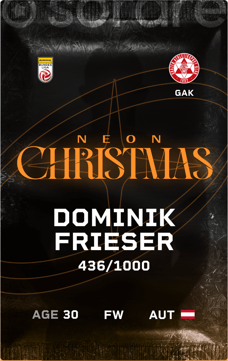 Dominik Frieser 2024-25 • Limited 436/1000