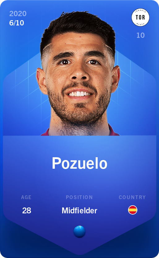 Sorare - Sorare Official - Pozuelo 2020-21 • Super Rare 6/10 - NFT # 75366689566910755373176248568287993095405878623815558589015642633998763923865