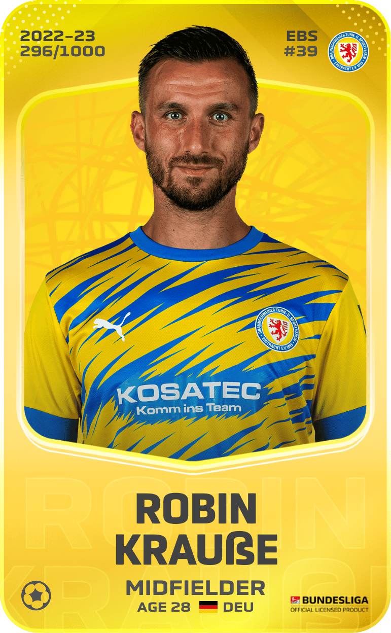 Robin Krauße 2022-23 • Limited 296/1000