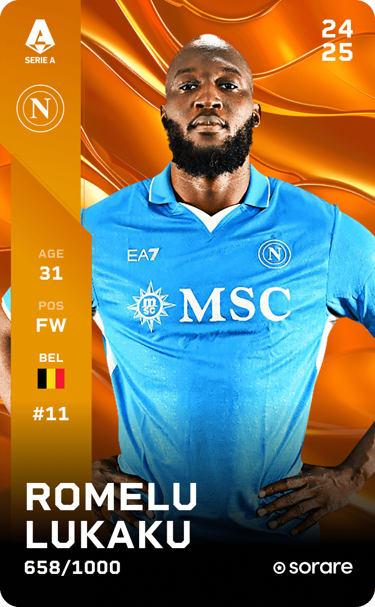 Romelu Lukaku 2024-25 • Limited 658/1000
