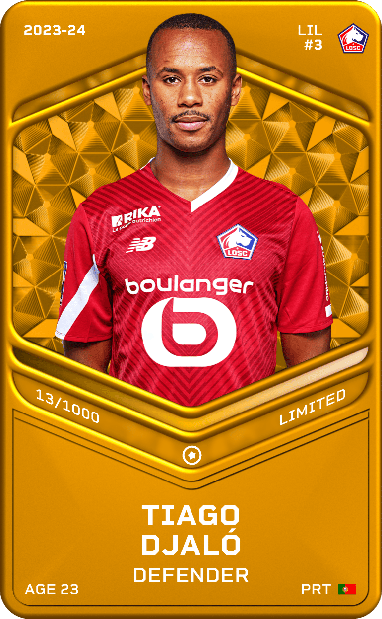 Tiago Djaló 2023-24 • Limited 13/1000