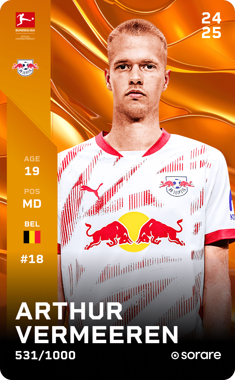 Arthur Vermeeren 2024-25 • Limited 531/1000