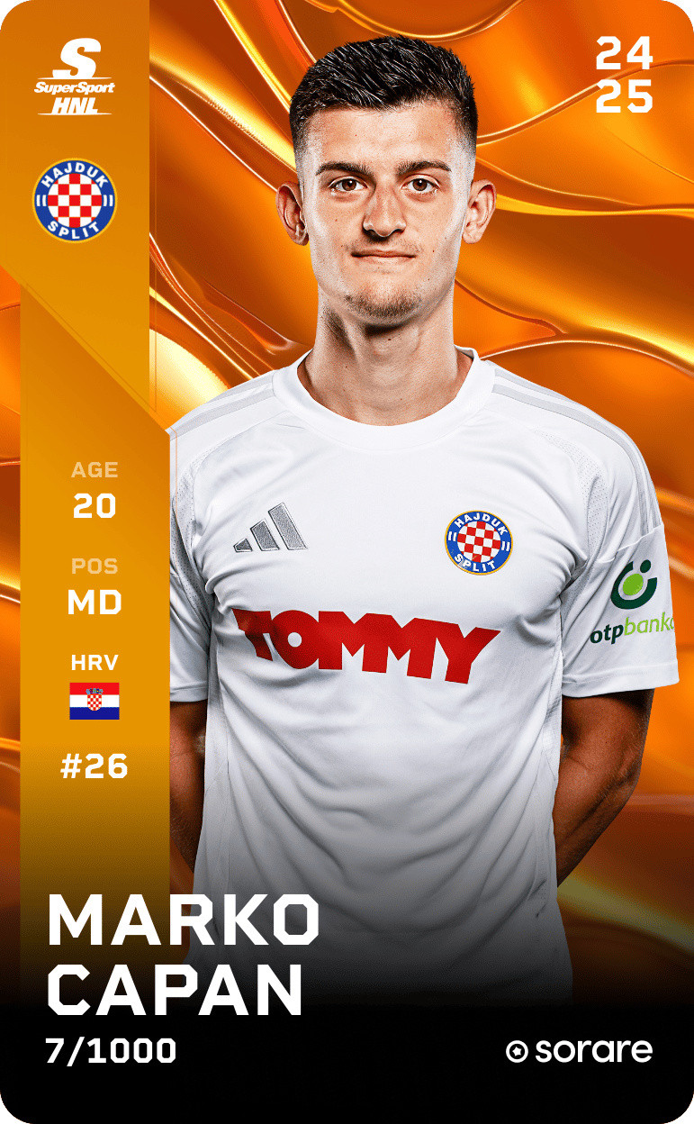 Marko Capan 2024-25 • Limited 7/1000