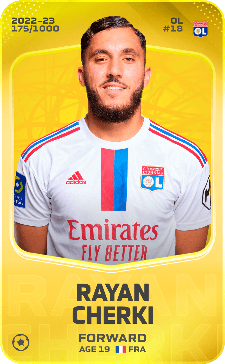 Rayan Cherki 2022-23 • Limited 175/1000