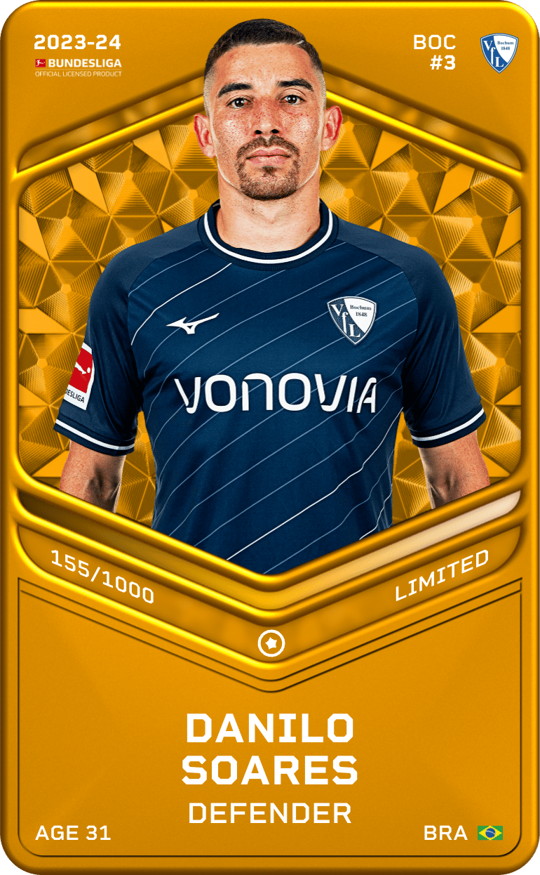 Danilo Soares 2023-24 • Limited 155/1000
