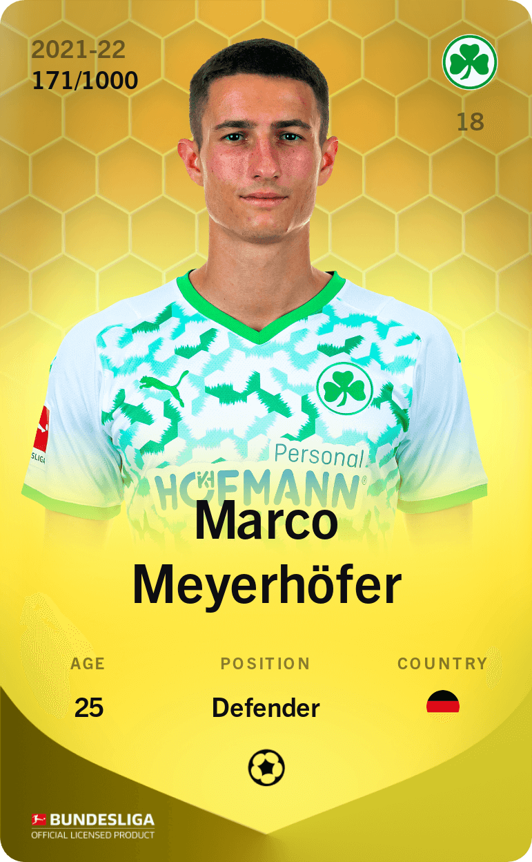 Marco Meyerhöfer 2021-22 • Limited 171/1000