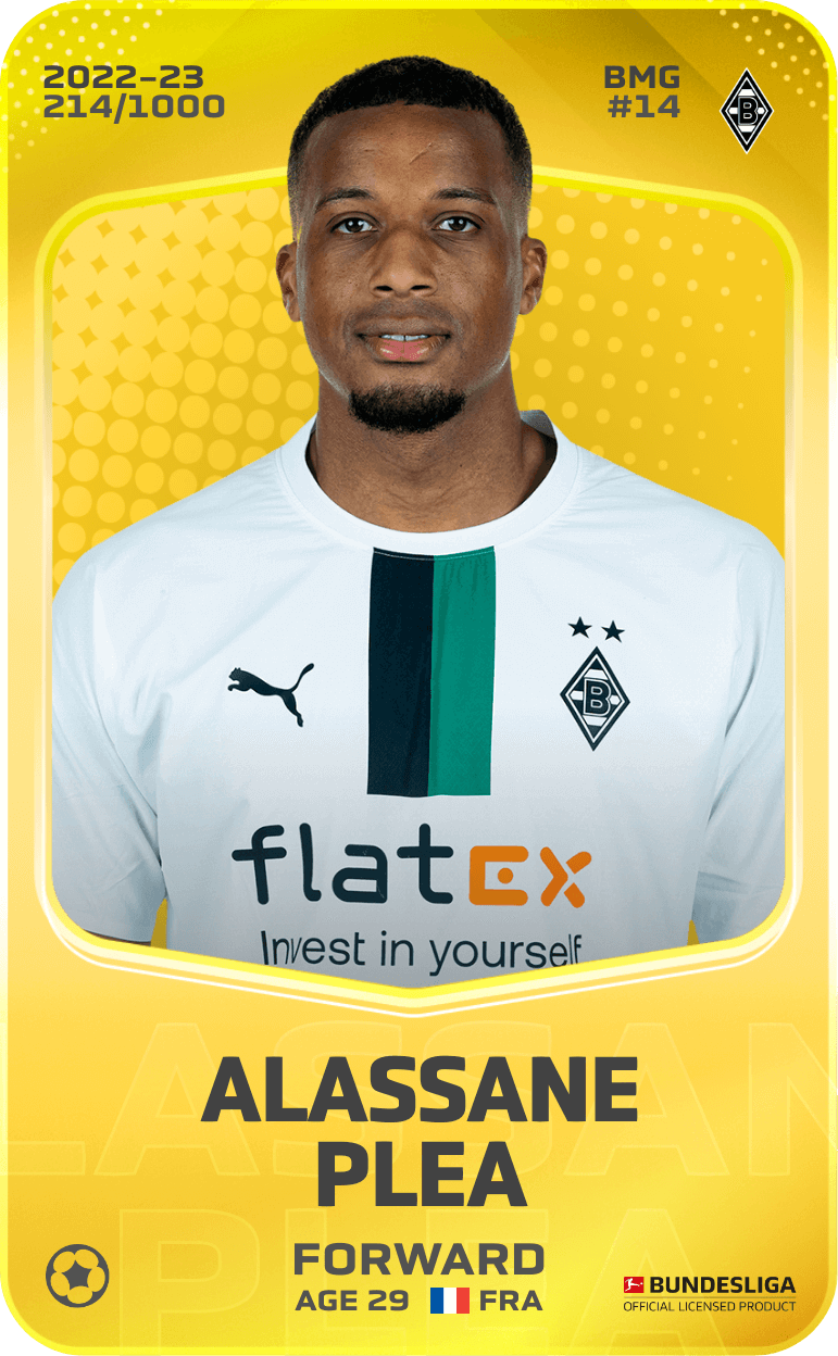 Alassane Plea 2022-23 • Limited 214/1000