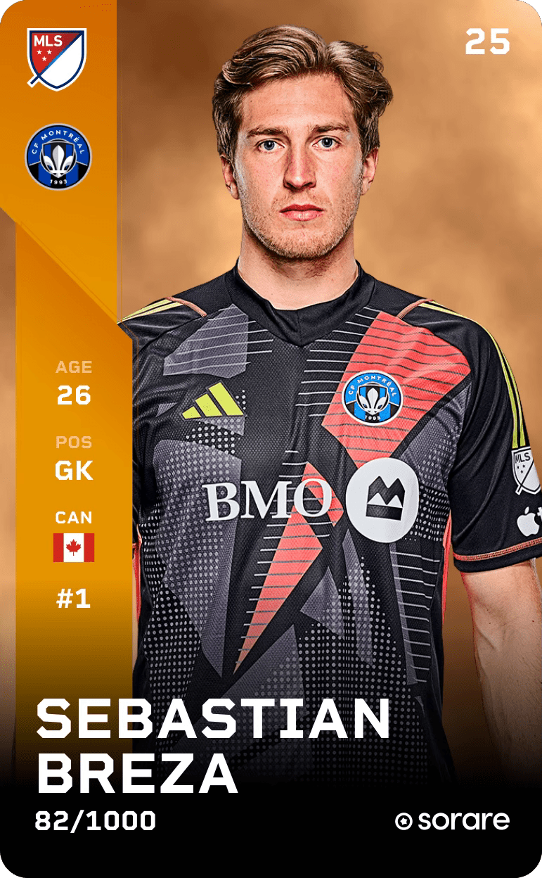 Sebastian Breza 2025-26 • Limited 82/1000