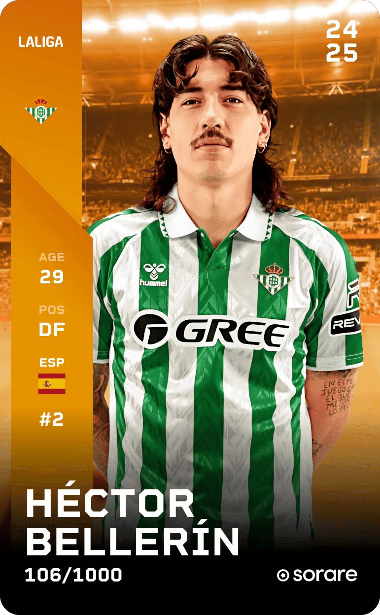 Bellerín 2024-25 • Limited 106/1000