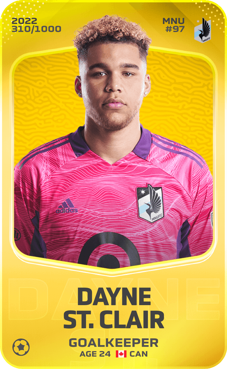 Dayne St. Clair 2022-23 • Limited 310/1000