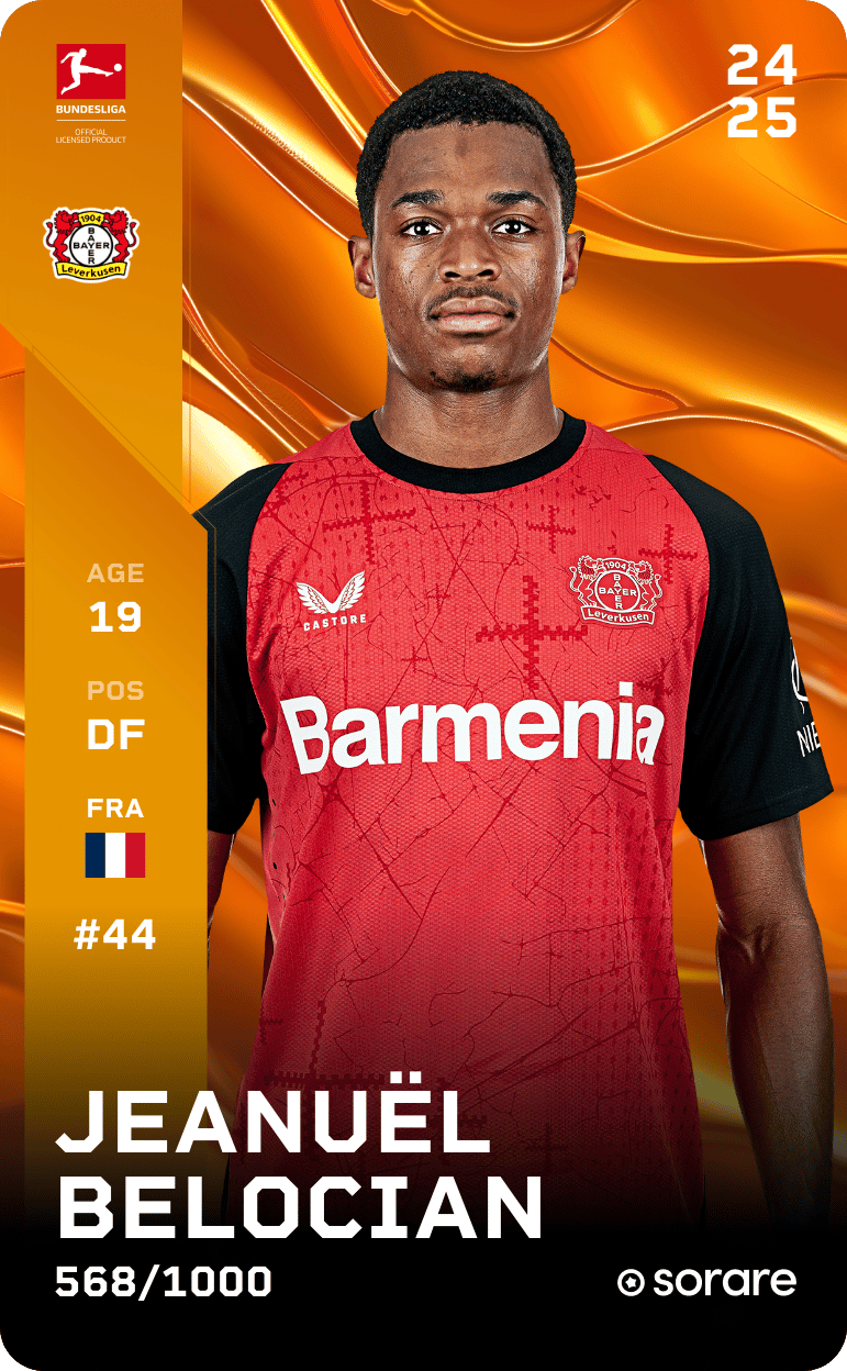 Jeanuël Belocian 2024-25 • Limited 568/1000