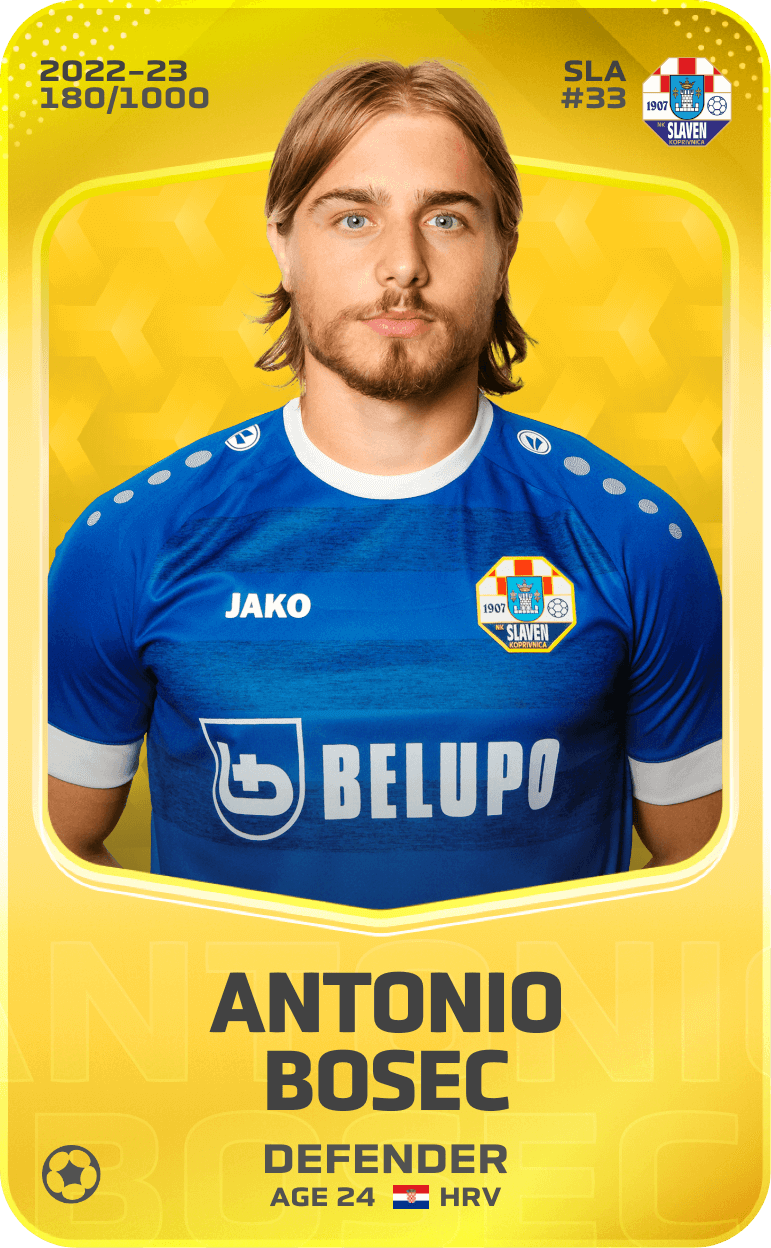 Antonio Bosec 2022-23 • Limited 180/1000