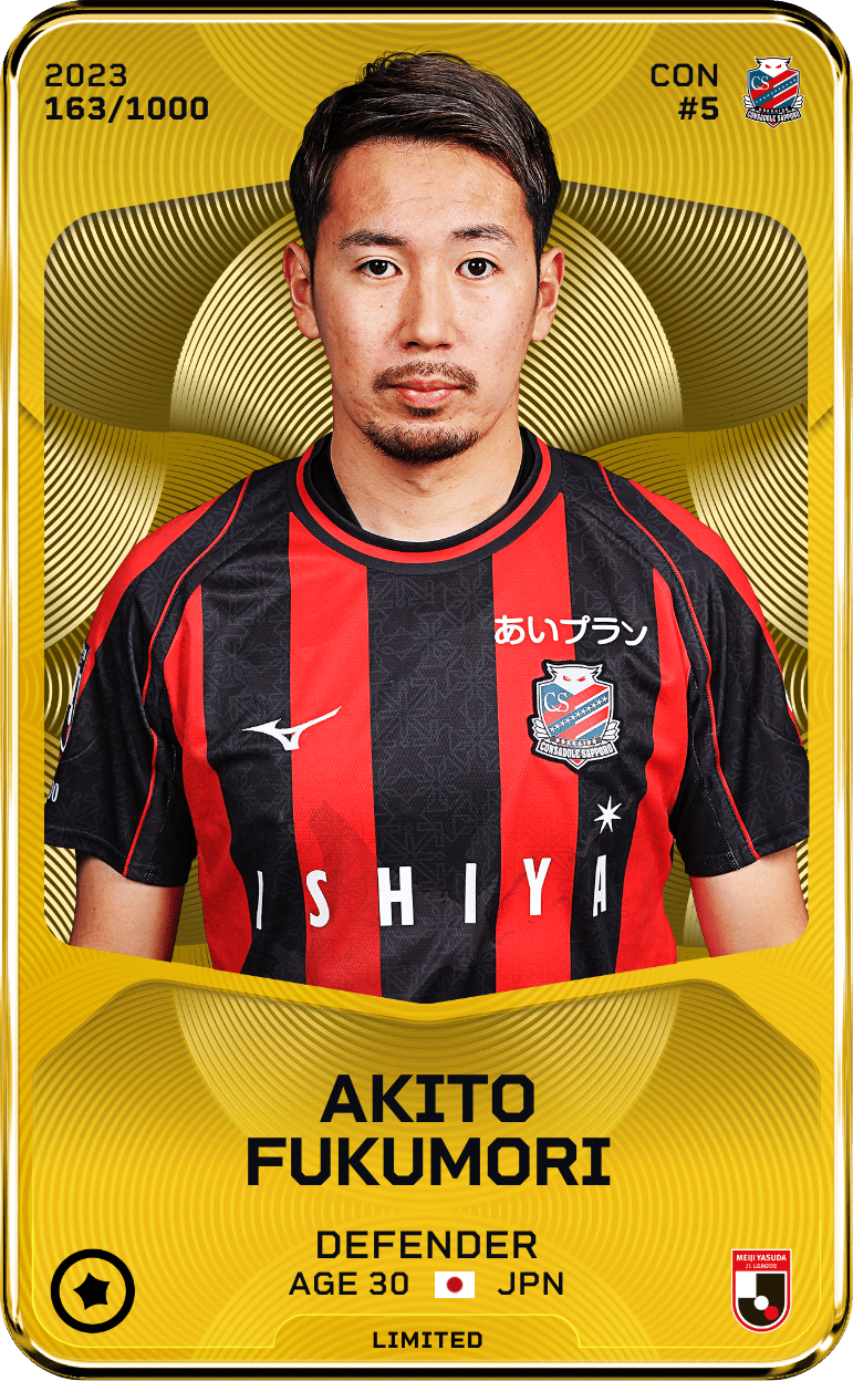 Akito Fukumori 2023-24 • Limited 163/1000