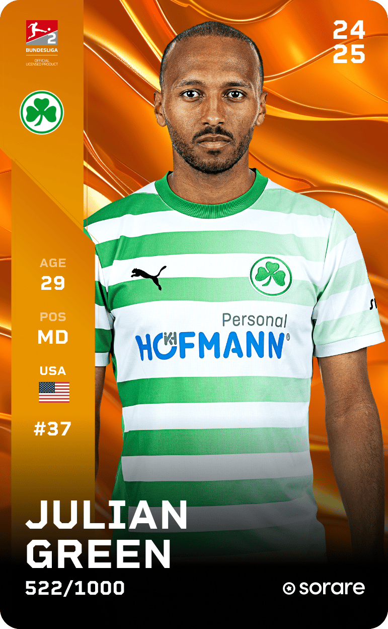 Julian Green 2024-25 • Limited 522/1000