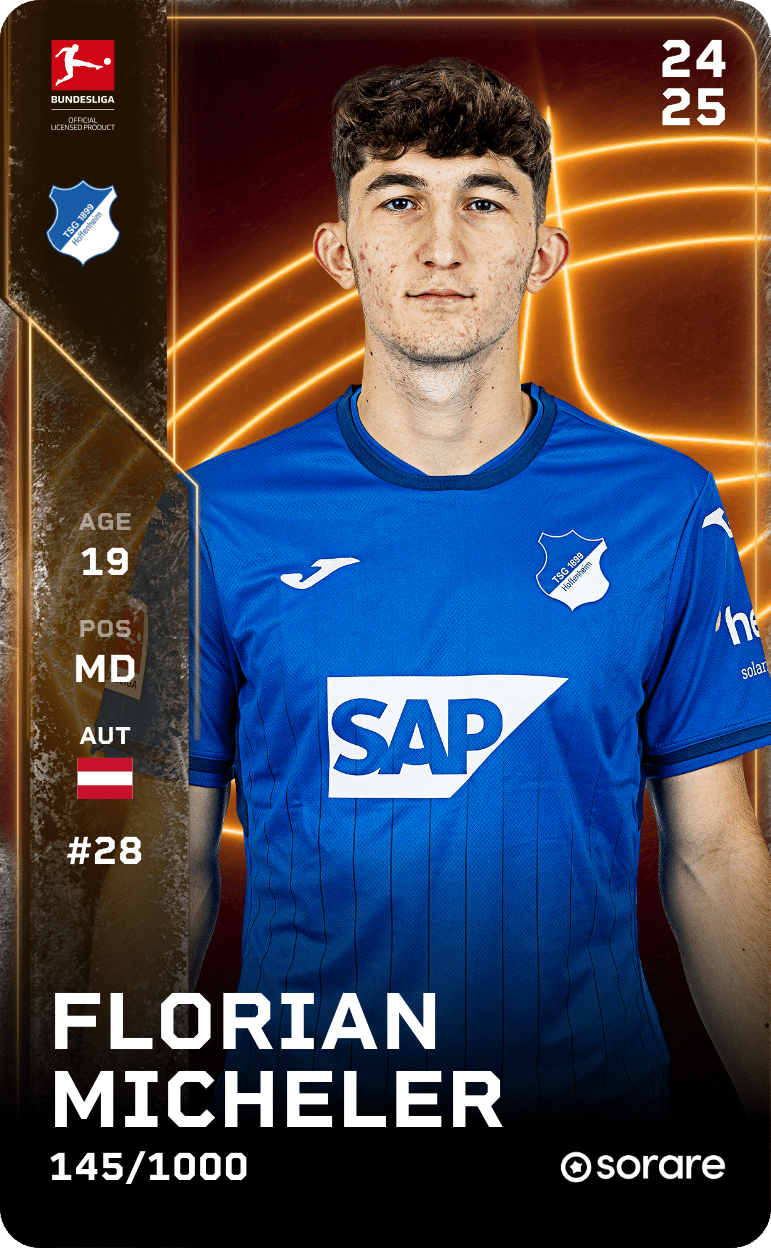 Florian Micheler 2024-25 • Limited 145/1000