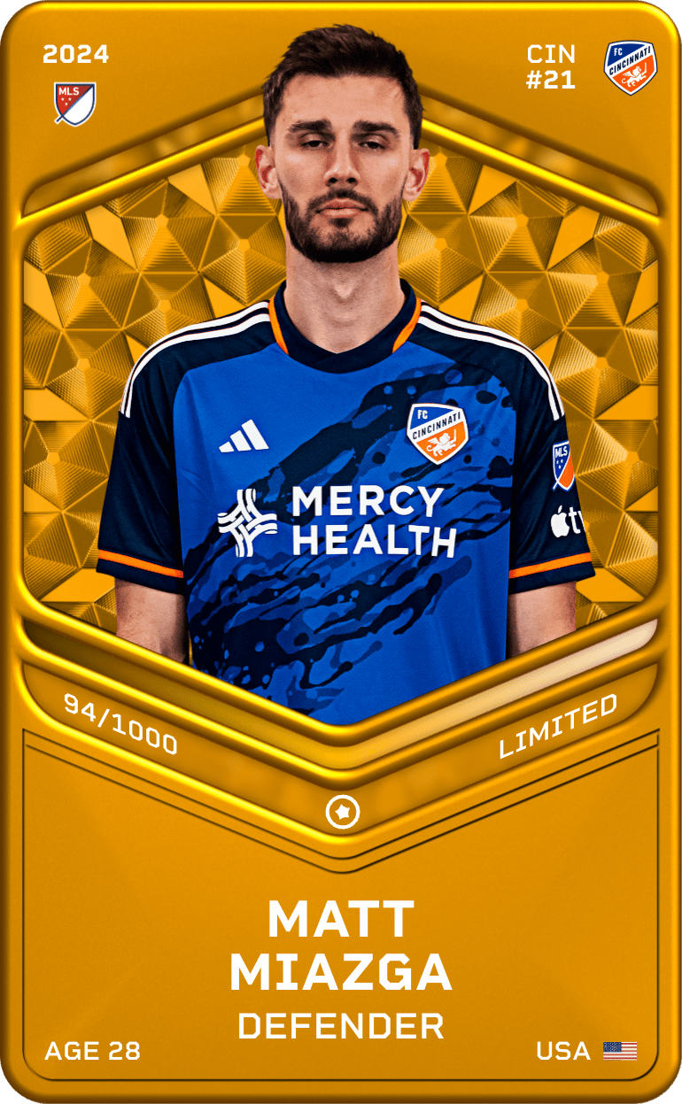 Matt Miazga 2024-25 • Limited 94/1000