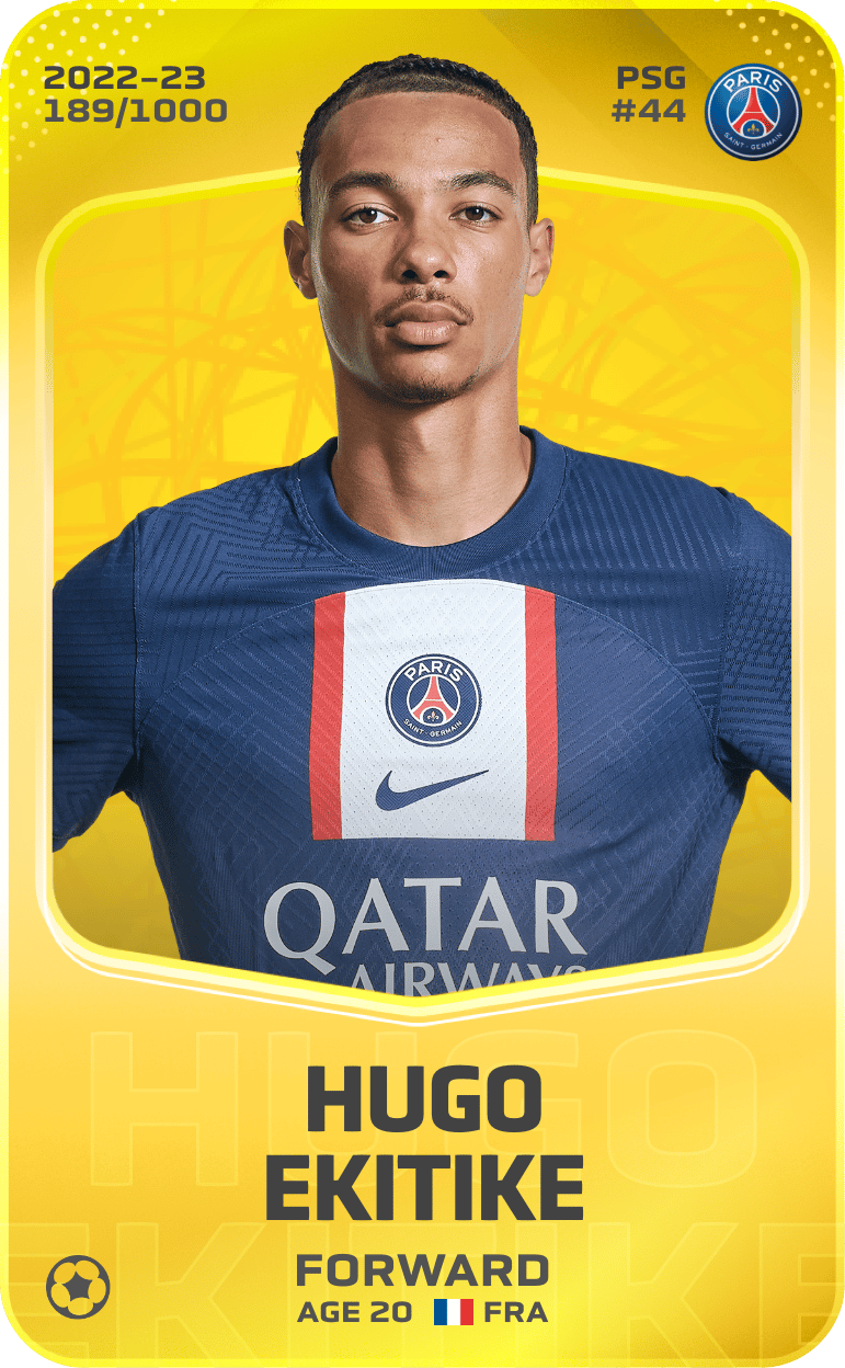 Hugo Ekitike 2022-23 • Limited 189/1000