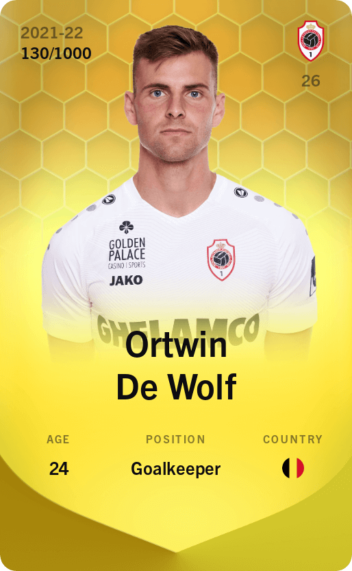 Ortwin De Wolf 2021-22 • Limited 130/1000