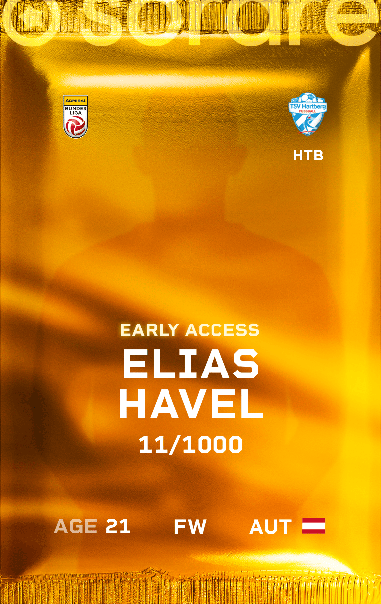 Elias Havel 2024-25 • Limited 11/1000