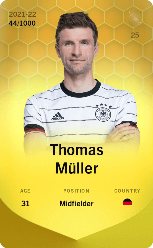 Thomas Müller 2021-22 • Limited 44/1000