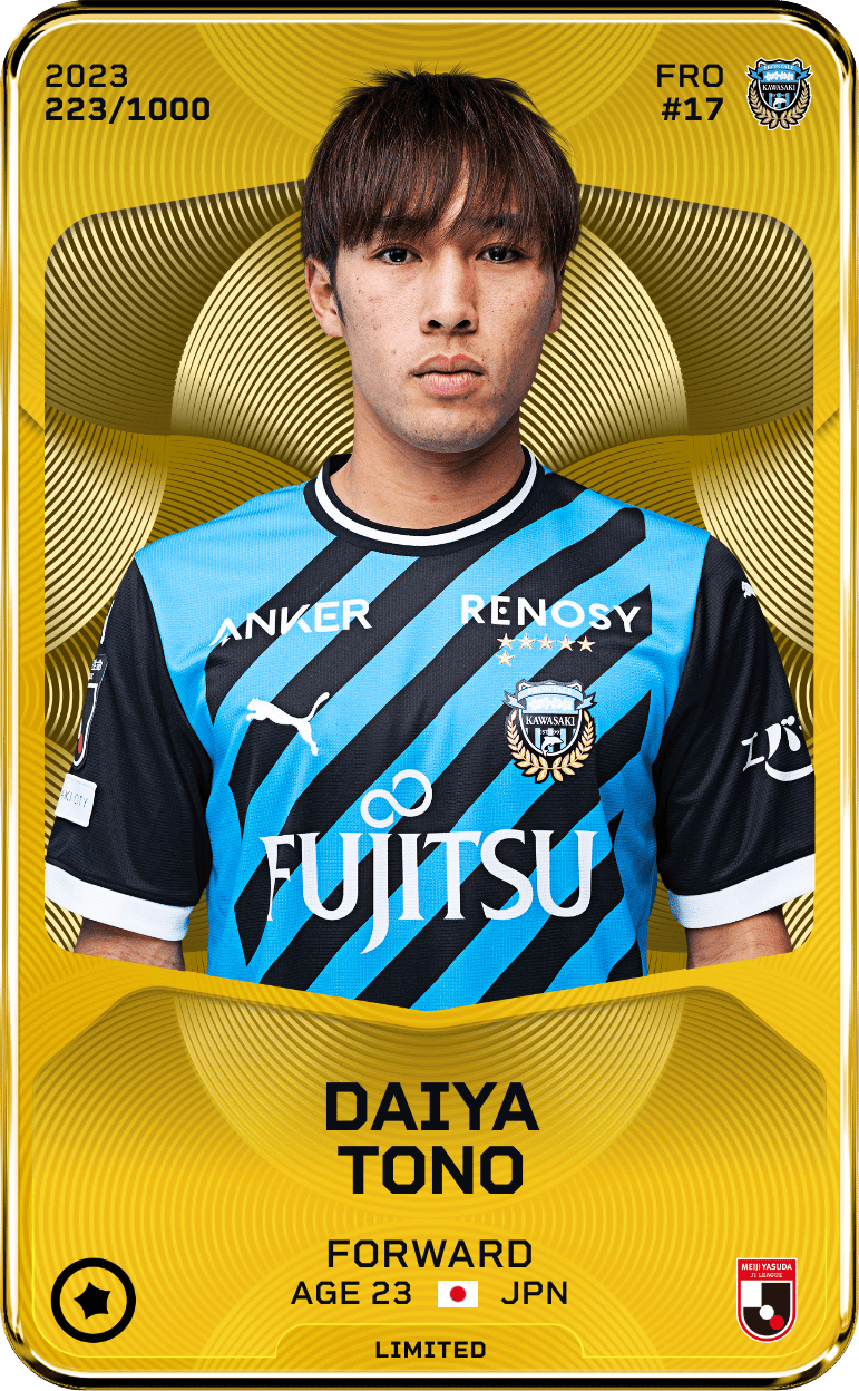 Daiya Tono 2023-24 • Limited 223/1000