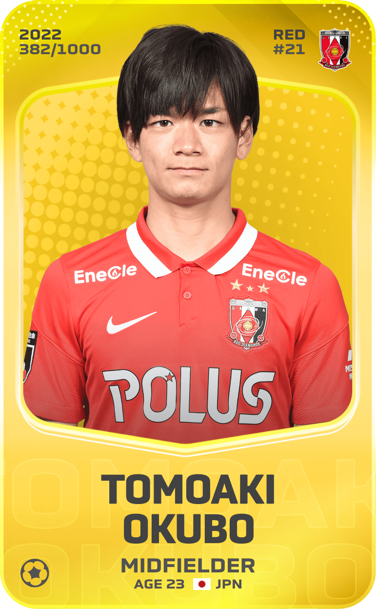 Tomoaki Okubo 2022-23 • Limited 382/1000