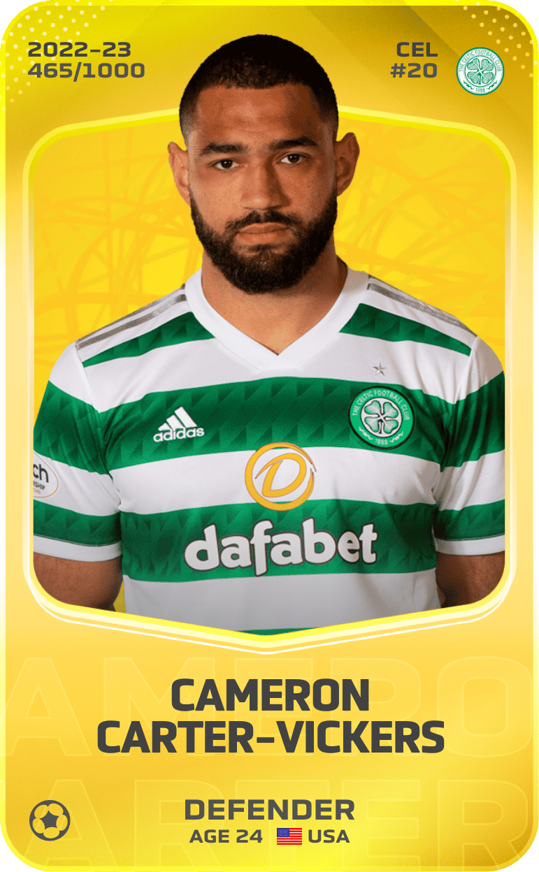 Cameron Carter-Vickers 2022-23 • Limited 465/1000