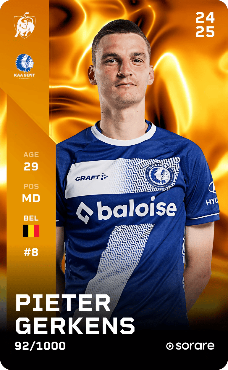 Pieter Gerkens 2024-25 • Limited 92/1000